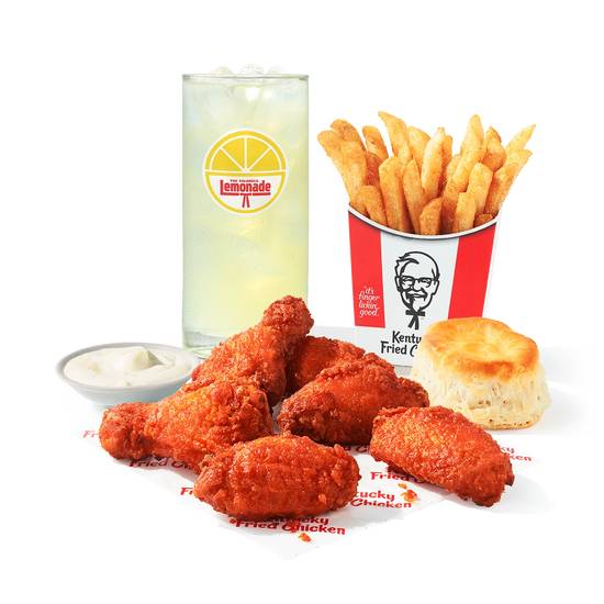 6 pc. Hot Wing Combo