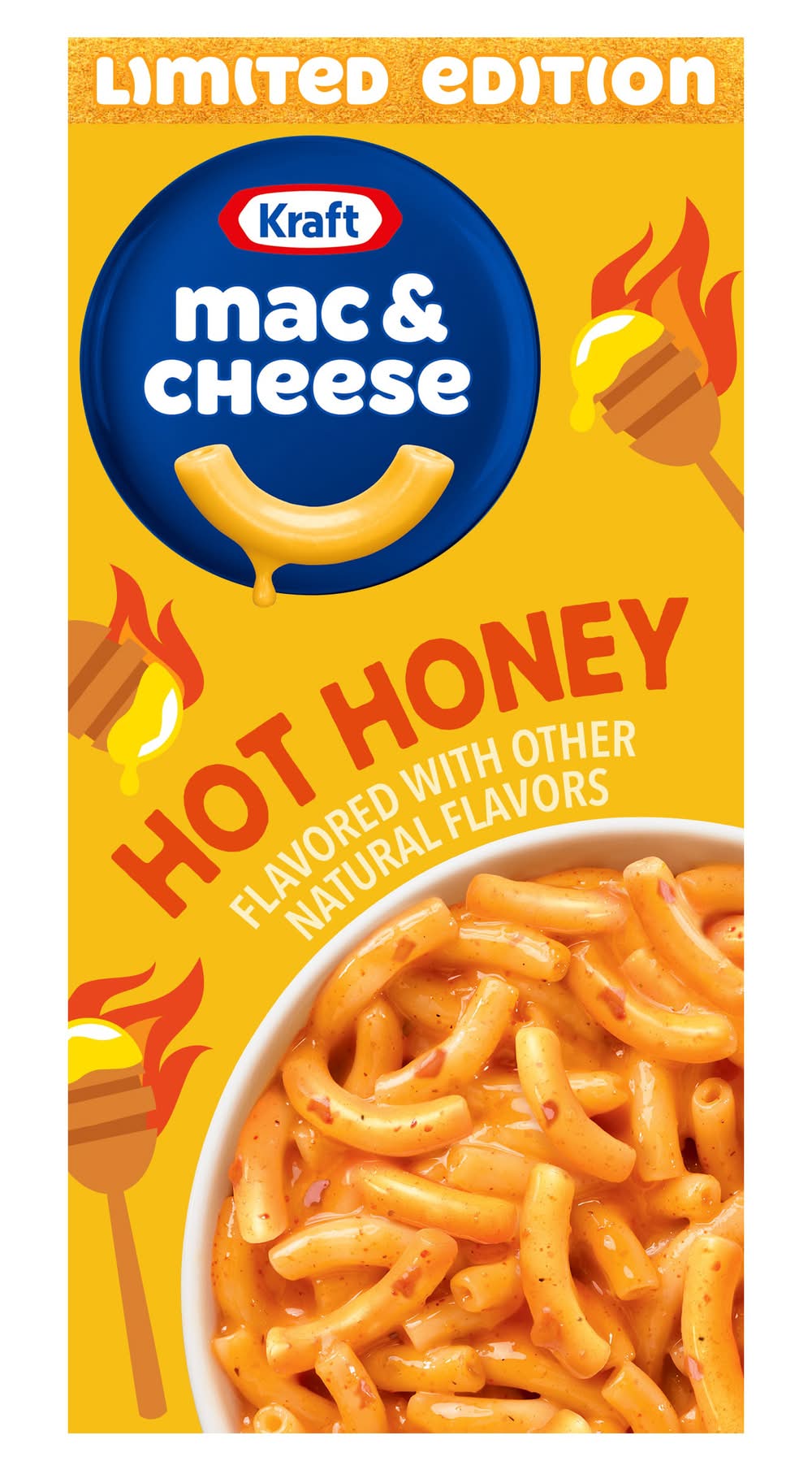 Kraft Macaroni & Cheese Sauce Mix With Seasoning, Hot Honey (7.25 oz)