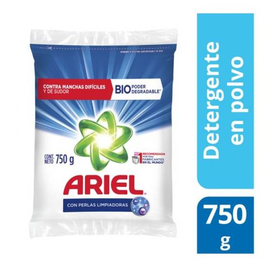 Ariel detergente para ropa regular (750 g)