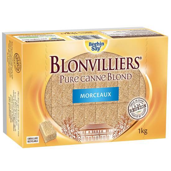 Béghin Say - Blonvilliers pure canne blond morceaux (1kg)