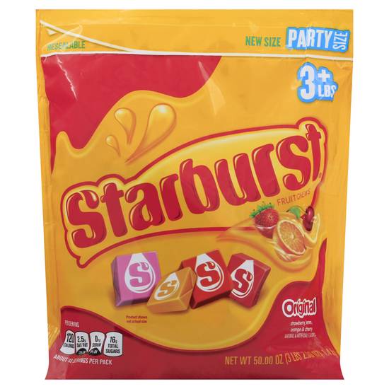 Starburst Original Fruit Chews Candy (50 oz)