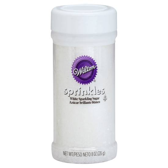 Wilton White Sparkling Sugar Sprinkles (8 oz)