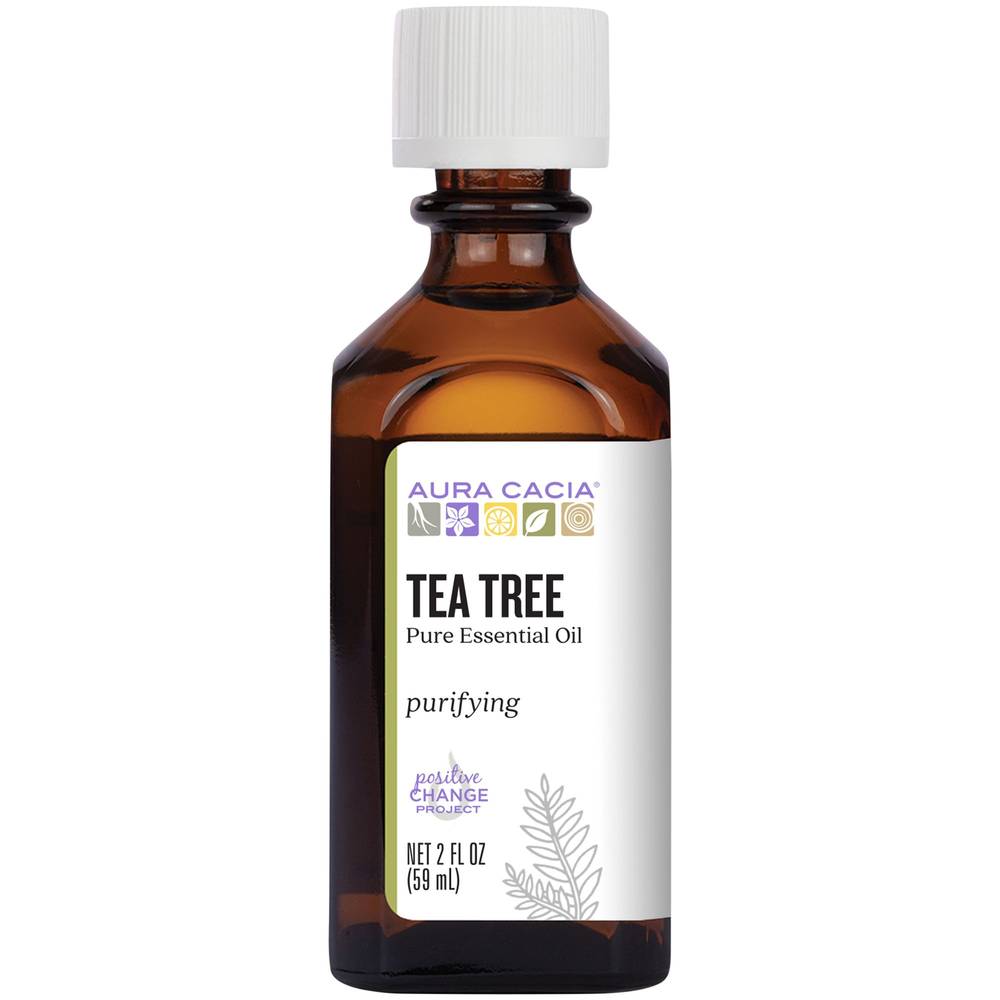 Tea Tree 100% Pure Essential Oil - Purifying Aromatherapy (2 Fluid Ounces)