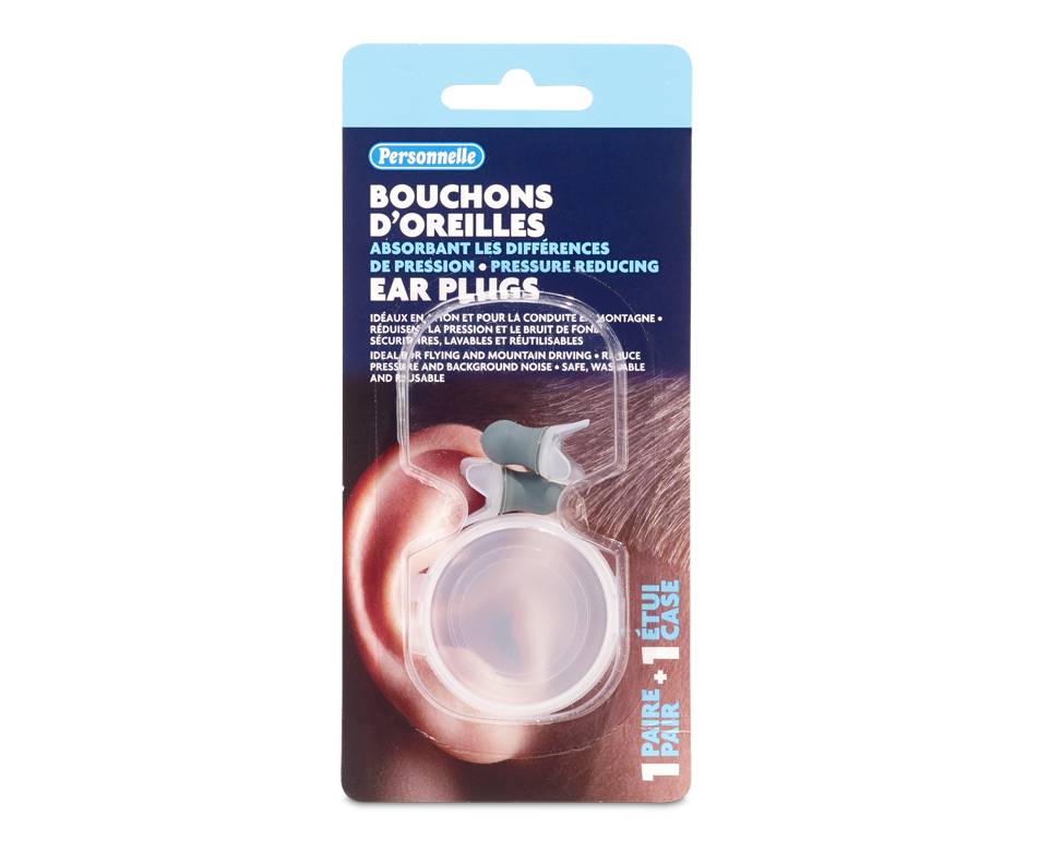 Personnelle bouchons d'oreilles absorbant les différences de pression (1 unité) - pressure reducing ear plugs (1 unit)