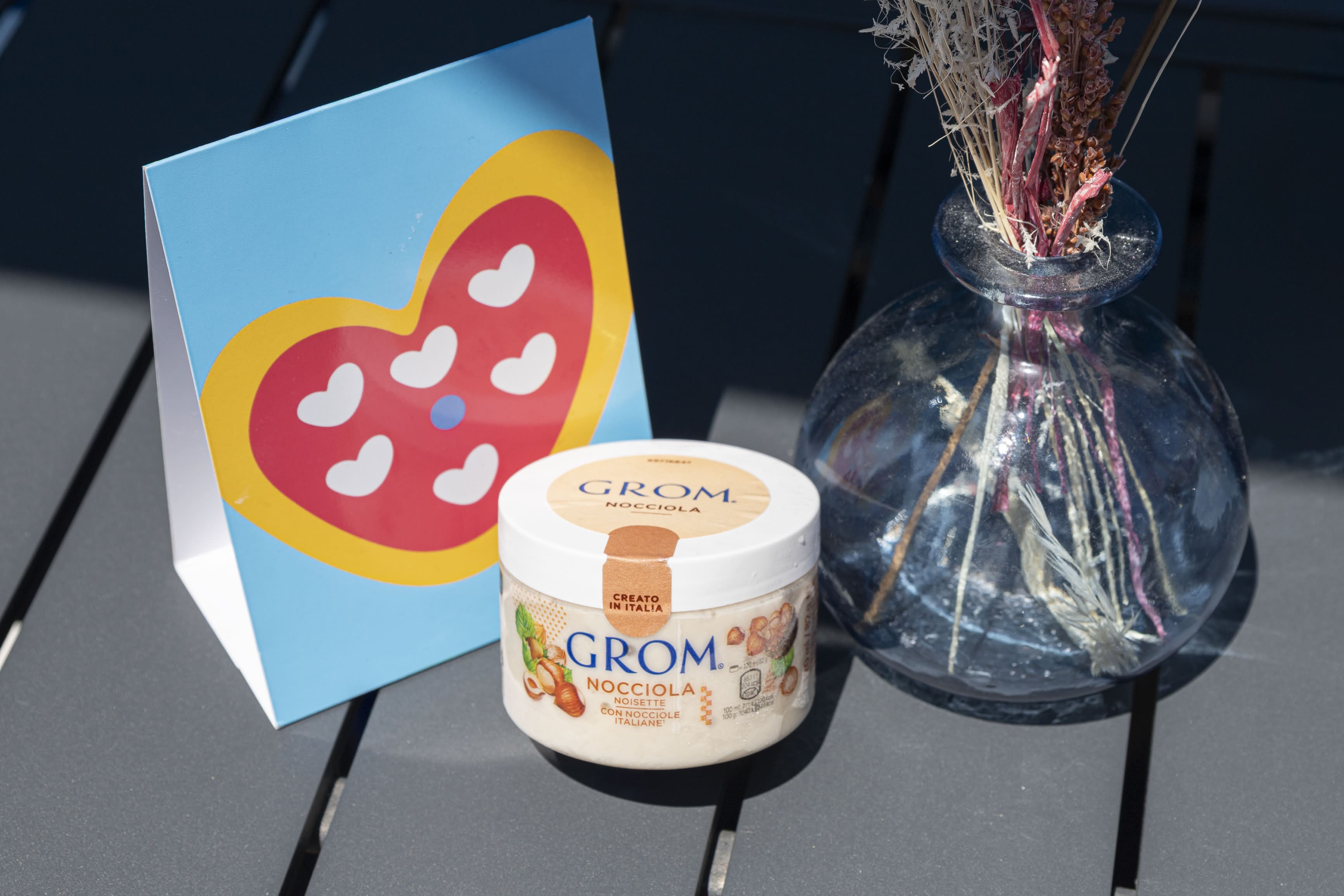 🍦Glace GROM Noisette 🌰