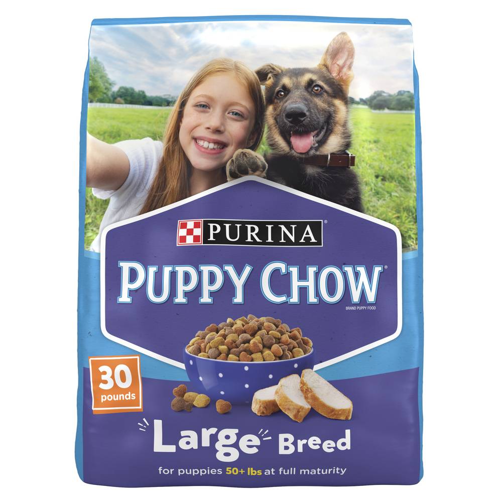 Purina Puppy Chow High Protein Large Breed Dog Food