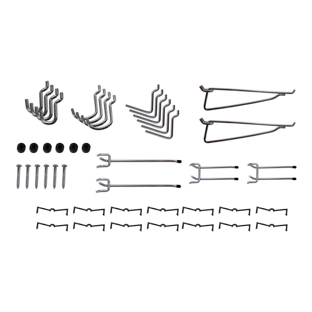 Project Source 20-Piece Steel Pegboard Hook in Silver | 55442