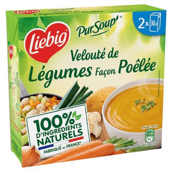 Liebig - Pursoup' soupe velouté de légumes poêlée