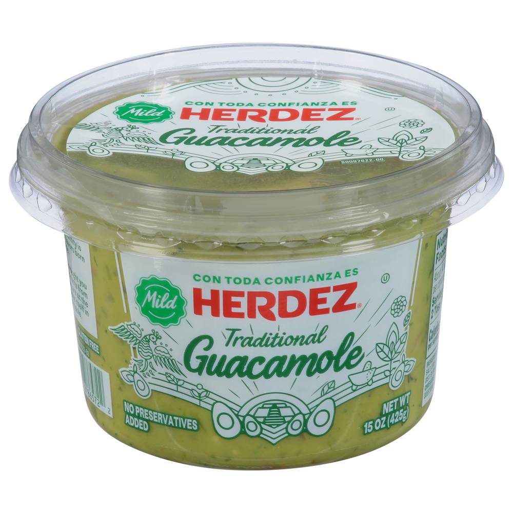 Herdez Mild Traditional Guacamole (15 oz)