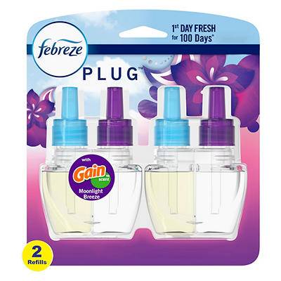 Febreze Plug Air Freshener Refill ( moonlight breeze) (2 ct, 26ml)