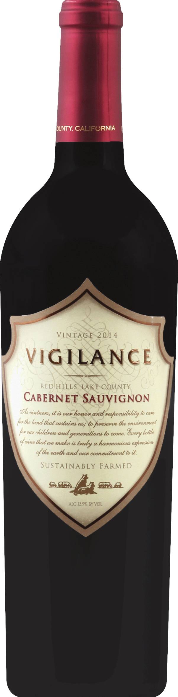 Vigilance Cabernet Sauvignon Red Wine, 2014 (750 ml)