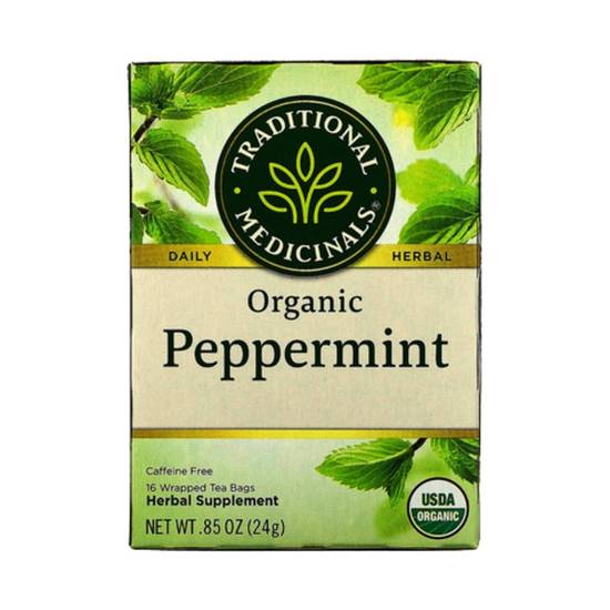 Traditional Medicinals Organic Peppermint Tea (16 units)