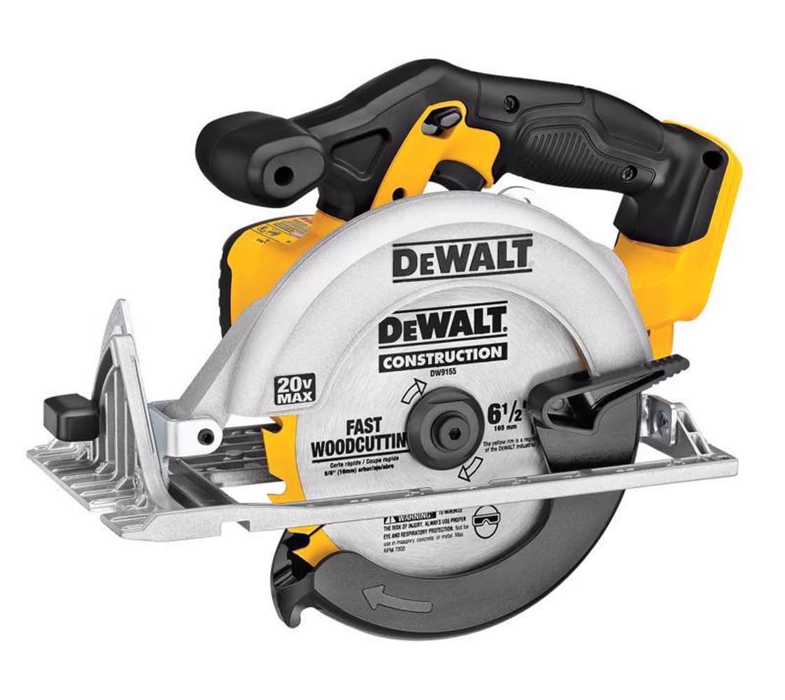 Dewalt 20V Max 6-1/2 In. Cordless Brushed Circular Saw Tool Only