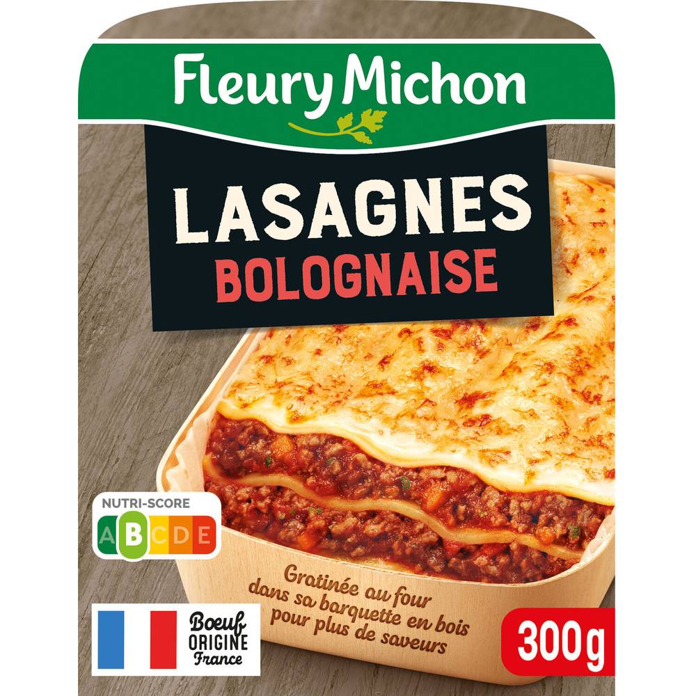 Fleury Michon - Lasagnes à la bolognaise