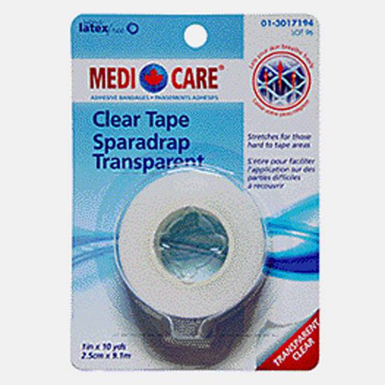 Absorbine Clear Medical Tape (1" x 10 Yards)