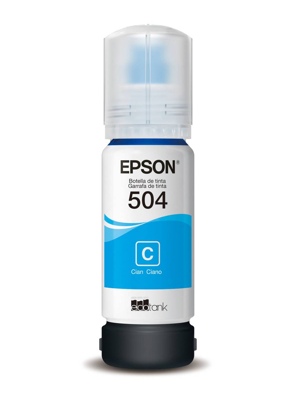 Epson botella tinta t504220 (cyan)