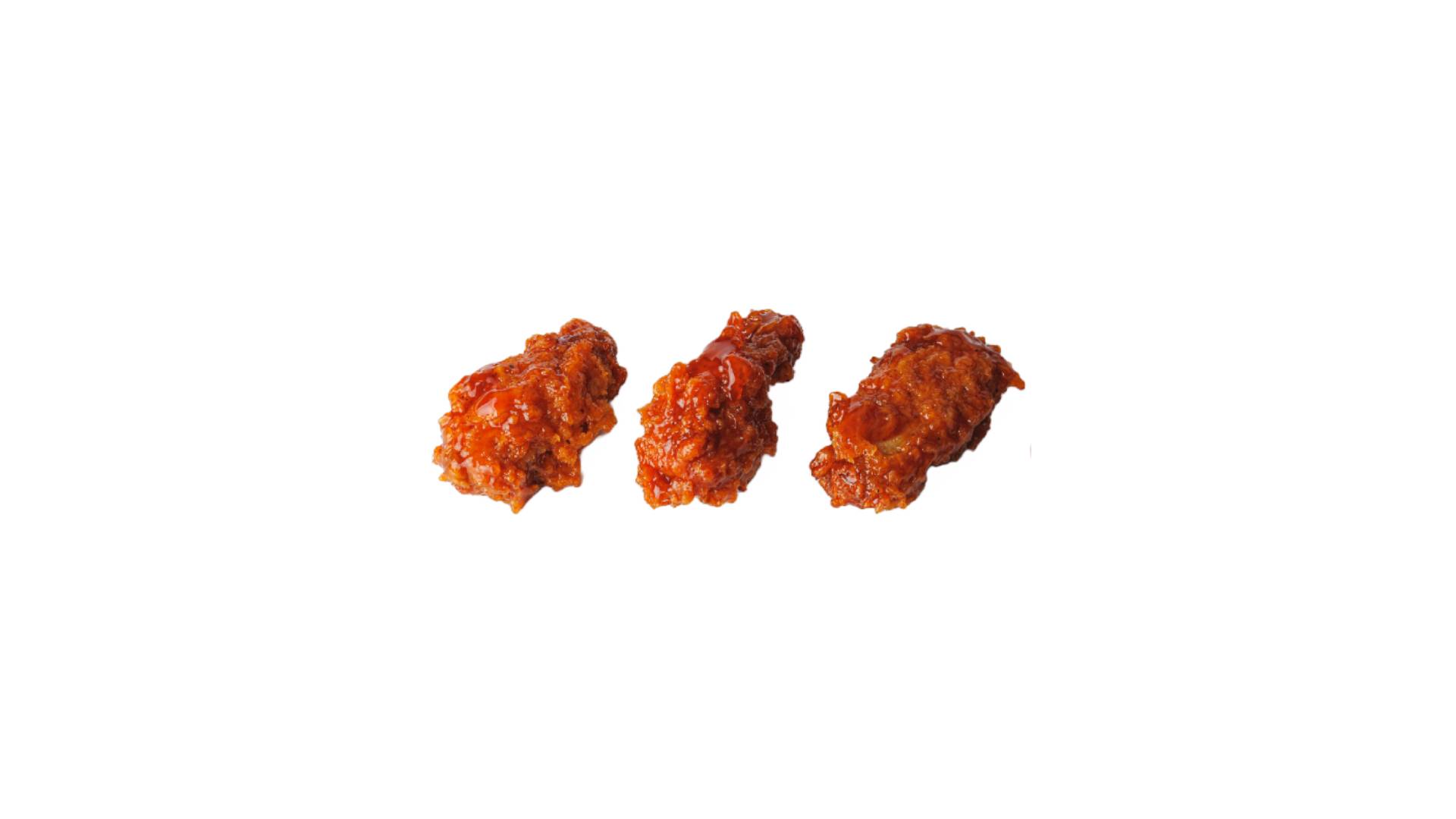 3 BBQ Wings