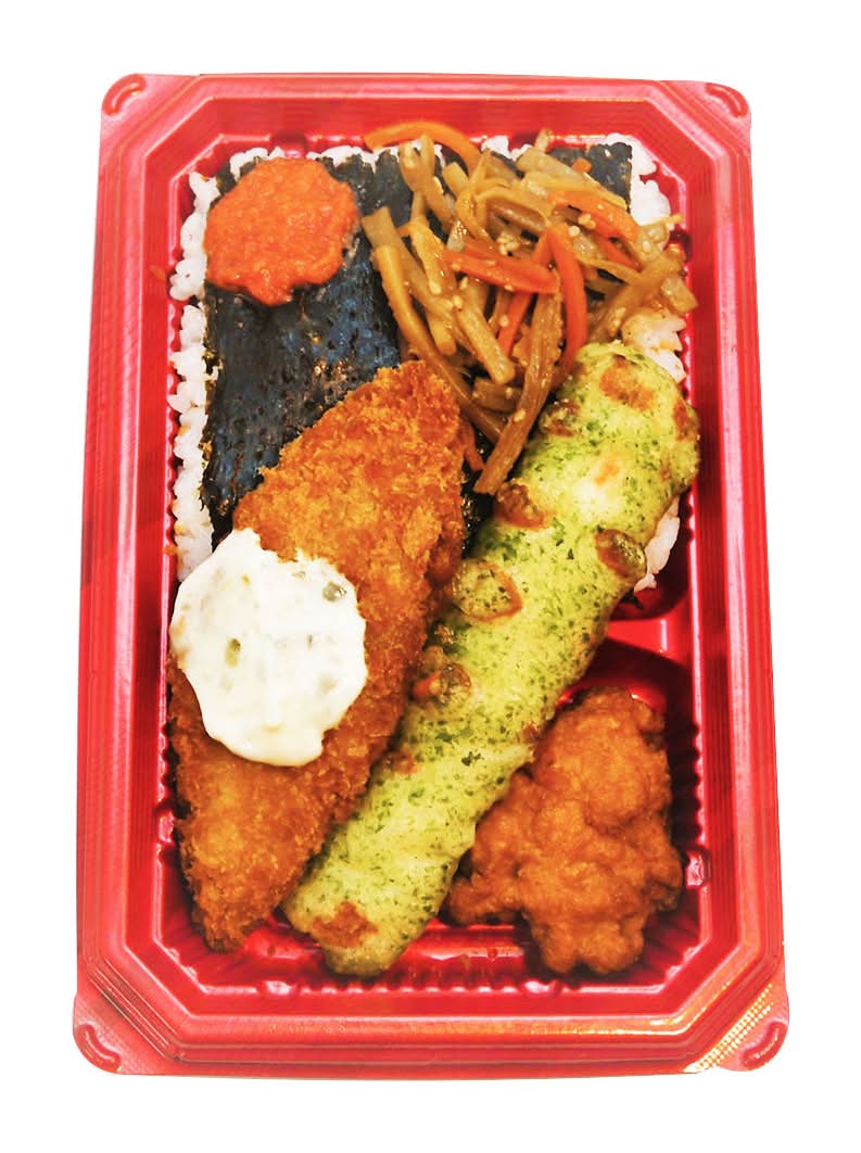 めんたい青混ぜのり弁当