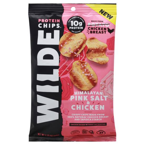 Wilde Himalayan Pink Salt & Chicken Protein Chips