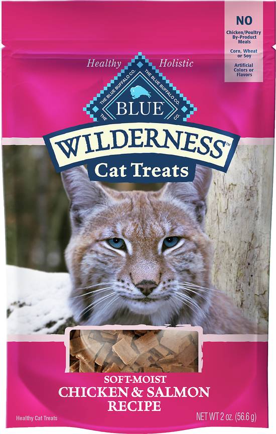 Blue Buffallo Wilderness Chicken & Salmon Recipe Cat Treats