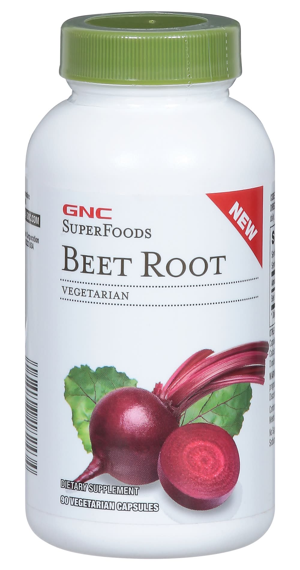 GNC Superfoods Beet Root Vegetarian Capsules (90 ct)