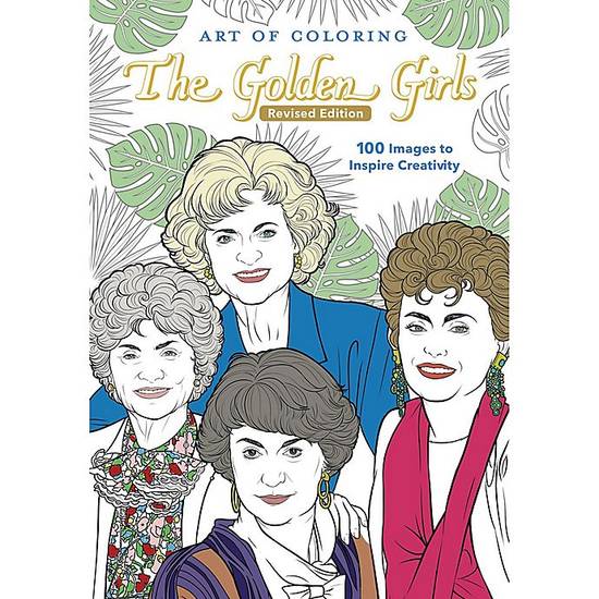 "Art of Coloring: Golden Girls Revised Edition" by Disney Book Group