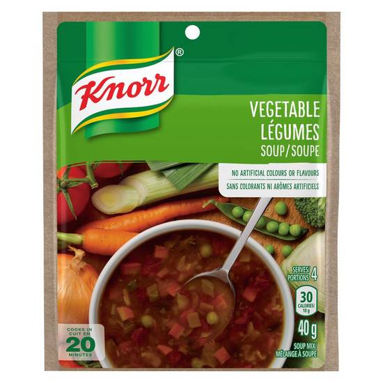 Knorr soupe aux légumes - vegetable soup (40 g)