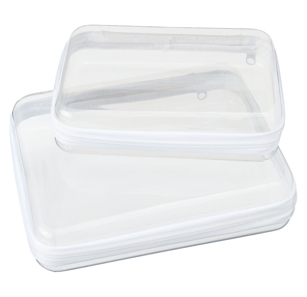 Easy Home White Zipper Case