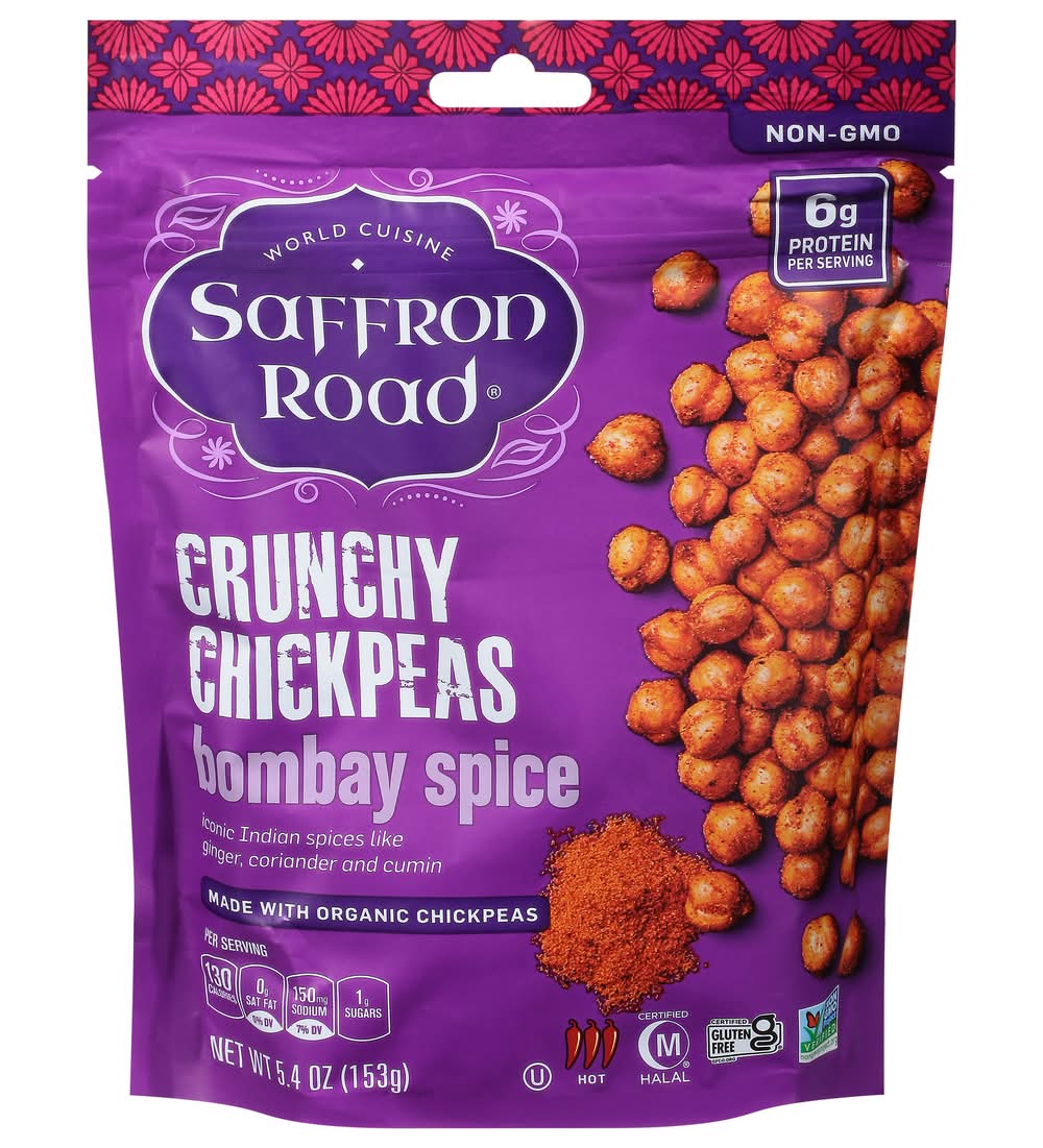 Saffron Road Bombay Spice Crunchy Chickpeas (5.4 oz)