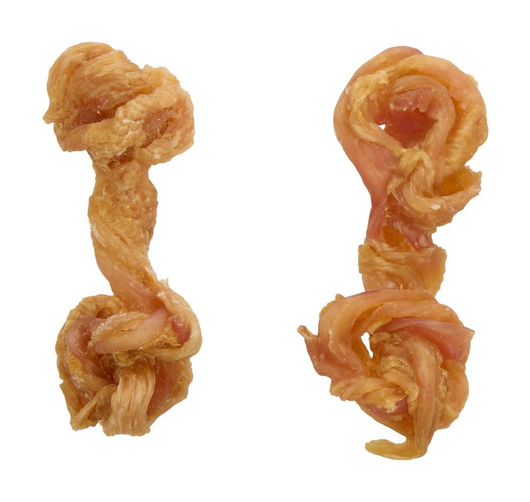 Dentley's Nature's Chews Turkey Tendon Bones 2 ct 1 oz (Size: 2 Count)