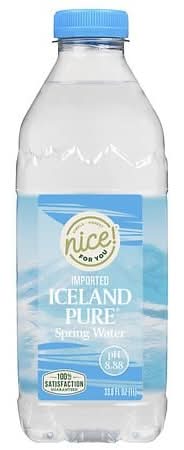 Nice! Premium Iceland Pure Spring Water (33.8 fl oz)