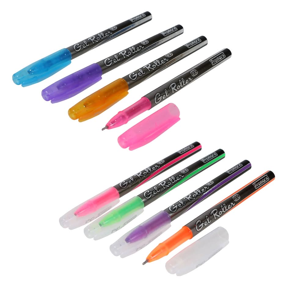 Promarx Colorful Gel Roller Pens, 4-ct. Packs