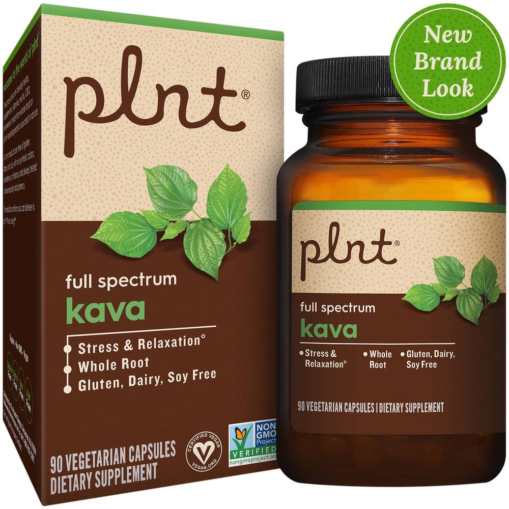 Kava – Full Spectrum – Whole Root – Supports Stress & Relaxation (90 Vegetarian Capsules)