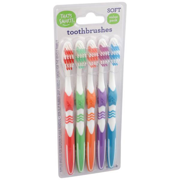 That's Smart Toothbrushes, Soft, Value Pack