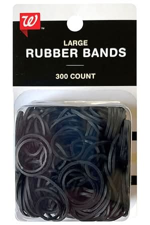 Walgreens Large Silicone Hair Rubber Bands