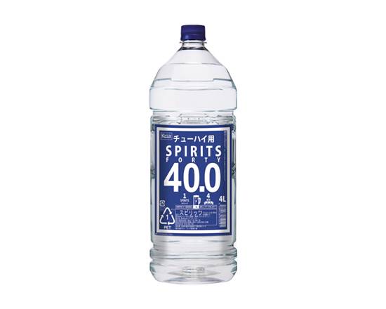 339000：Kprice スピリッツ40.0（フォーティー）  4Lペット / Kprice, Spirits Forty×4L Pet