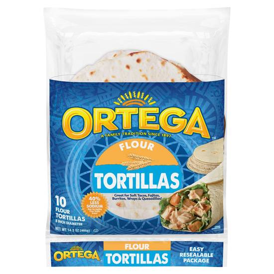 Ortega Flour Tortillas (10 ct)