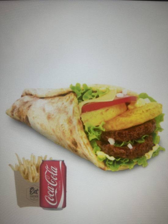 Menu steak naan