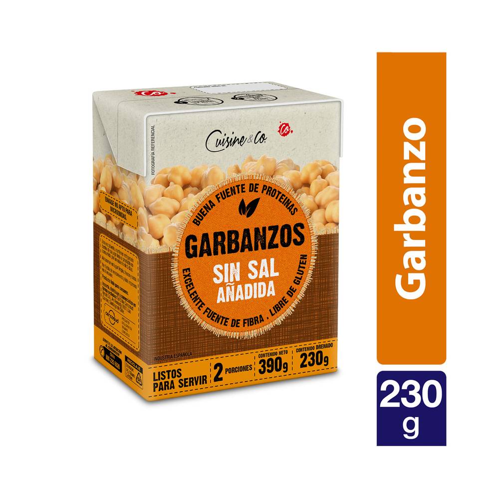 Cuisine & co garbanzo en conserva