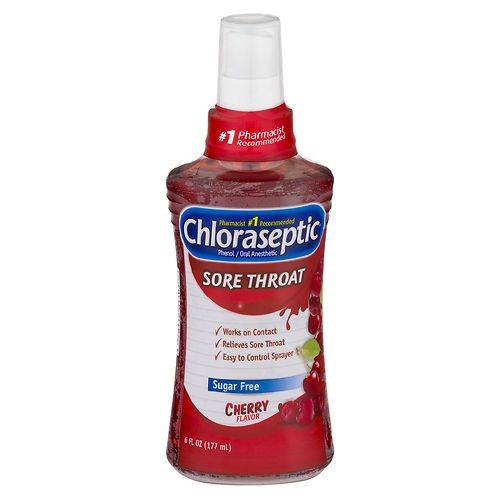 Chloraseptic Sore Throat Spray Cherry Cherry - 6.0 oz
