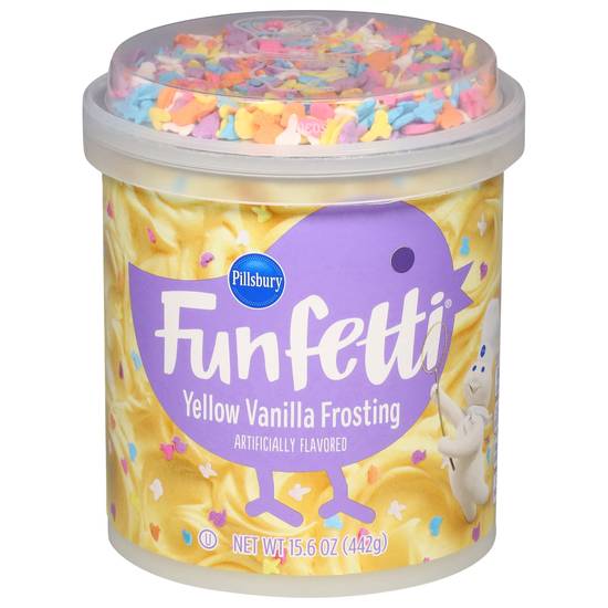 Pillsbury Funfetti Vanilla Frosting