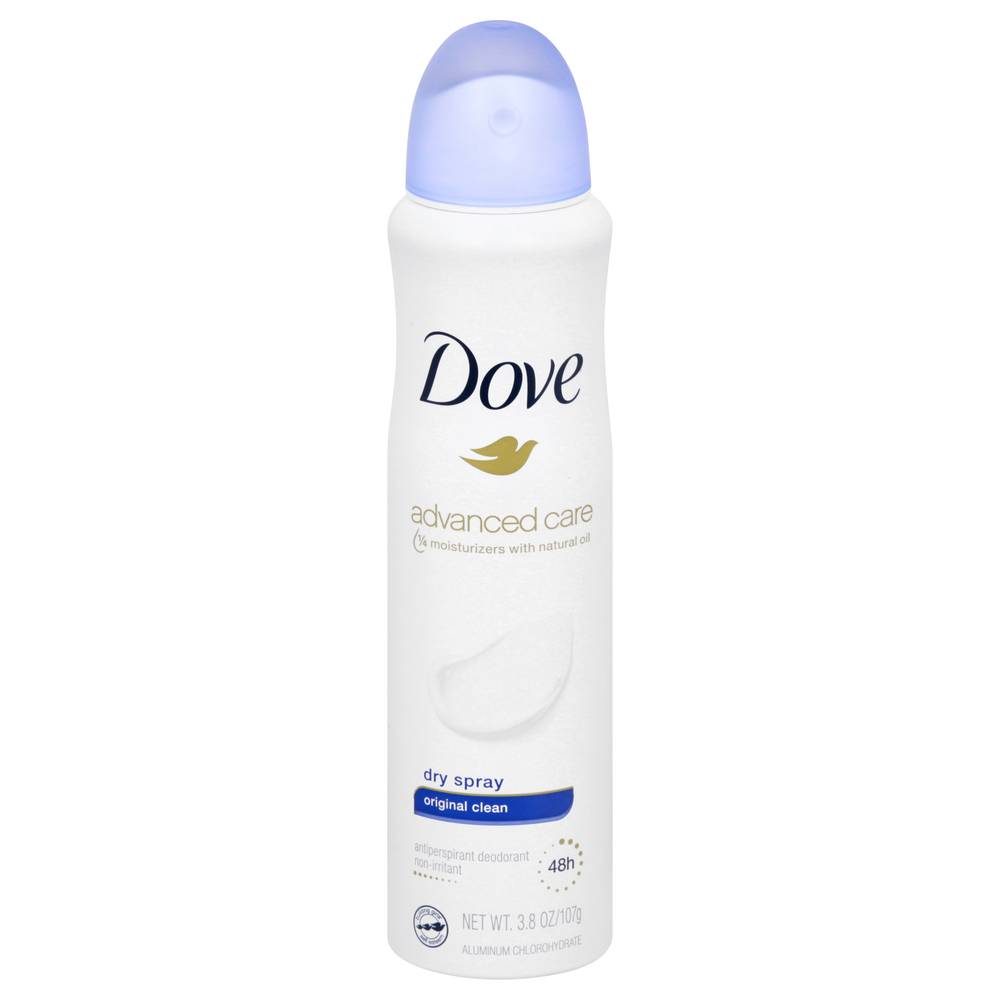Dove Original Clean Dry Spray (3.8 oz)