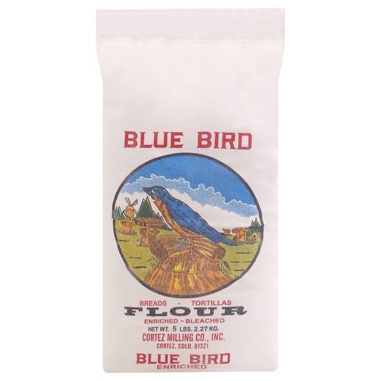 Blue Bird Bleached Enriched Flour (5 lbs)