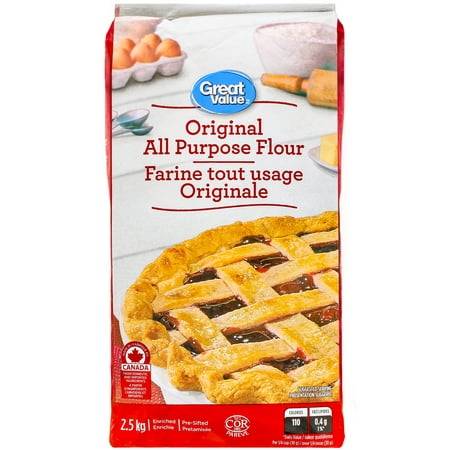 Great Value Original All-Purpose Flour (2.5 kg)