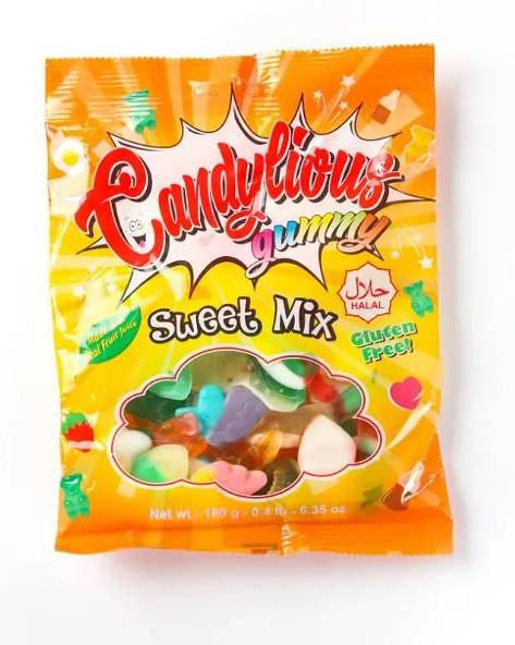 Candylicious Gummy Sweet Mix (180 g)