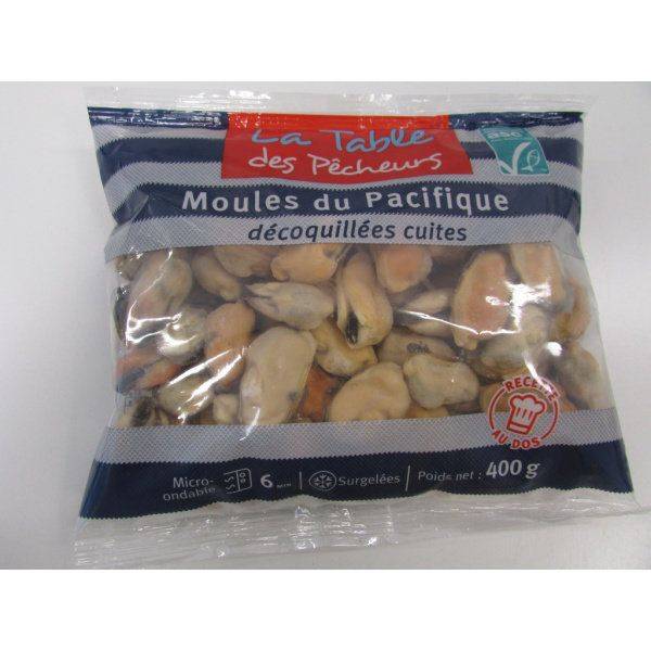 La Table du Pêcheurs - Moules décortiquées cuites (400g)