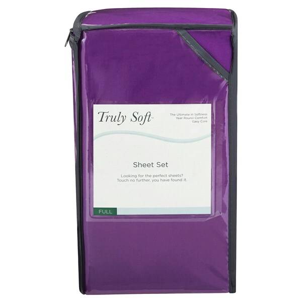 Truly Soft Full Sheet Set, Purple