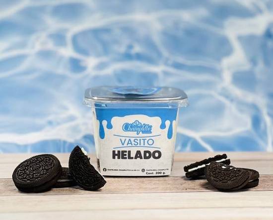 Vasito Helado Oreo