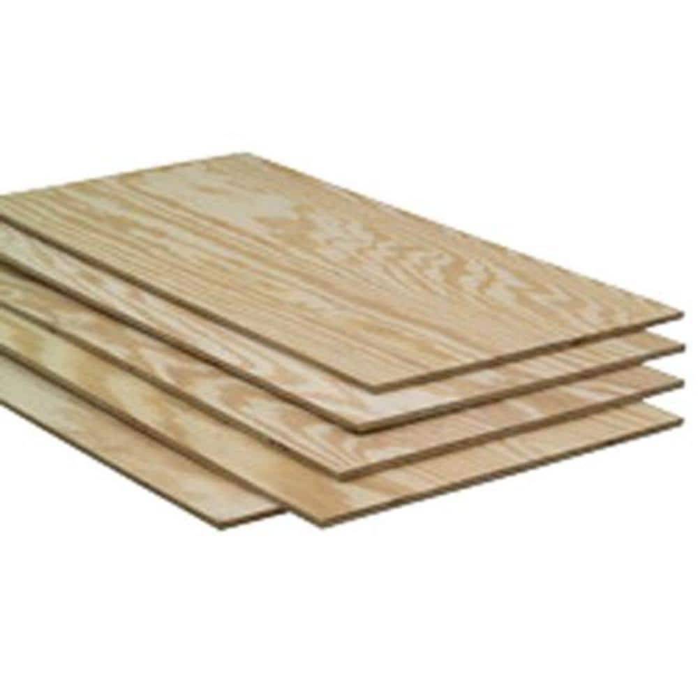 Severe Weather 3/4-in x 2-ft x 4-ft Pressure Treated Pine Plywood Sheathing | P3424T25C