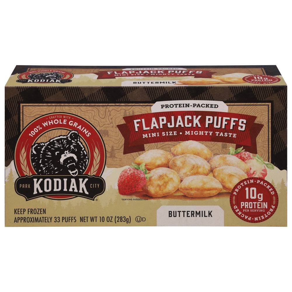 Kodiak Mini Size Buttermilk Flapjack Puffs (10 oz)